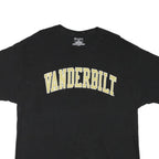 CHAMPION Mens Black Vanderbilt Graphic T-Shirt XL Short Sleeve Crew Neck