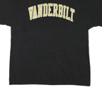 CHAMPION Mens Black Vanderbilt Graphic T-Shirt XL Short Sleeve Crew Neck