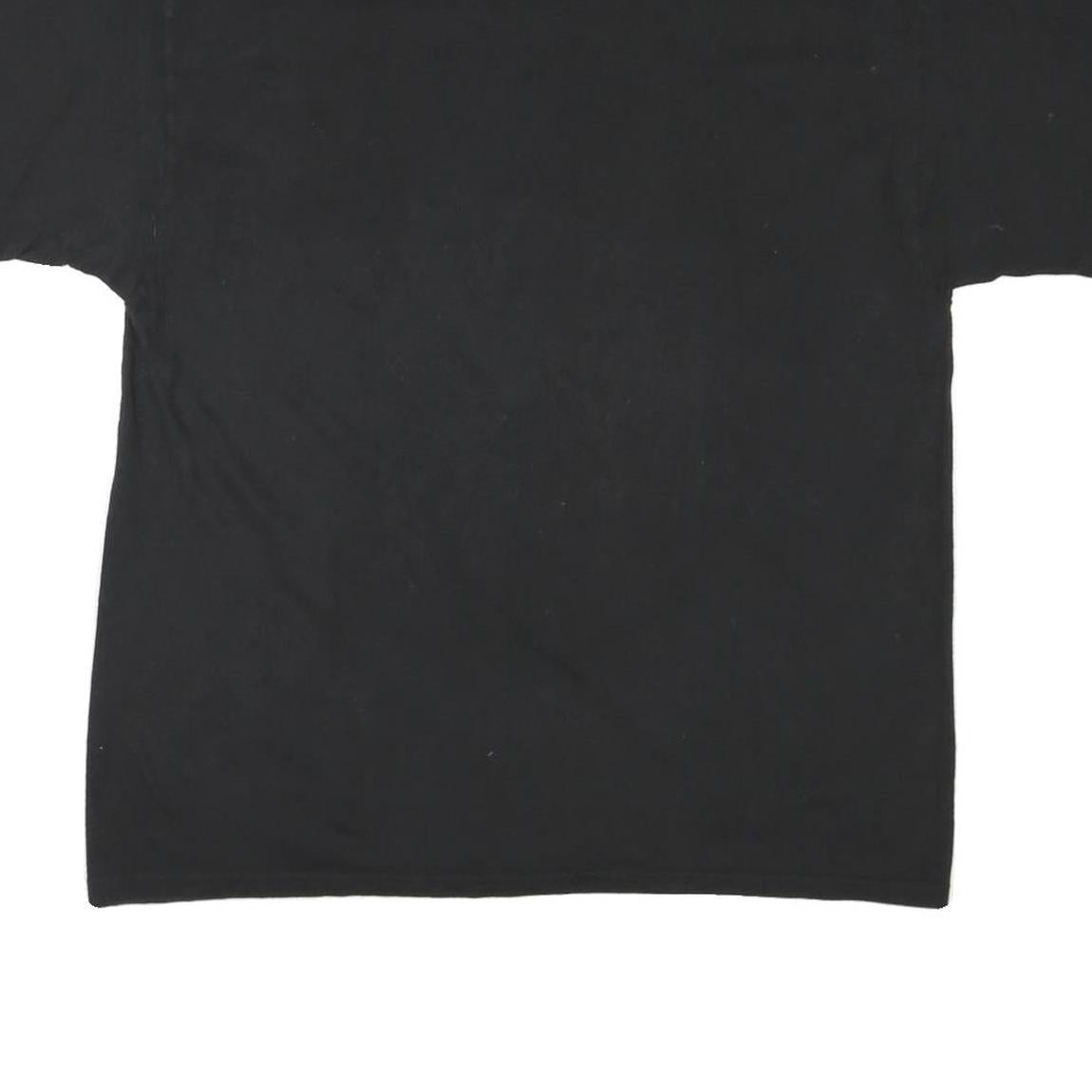 CHAMPION Mens Black Vanderbilt Graphic T-Shirt XL Short Sleeve Crew Neck