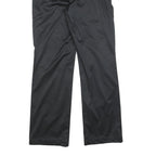 NEBULUS Womens Black Regular Trousers W28 L30 Polyester Blend Zip Practical