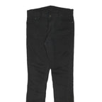 LEVI'S 510 Mens Slim Black Denim Dark W30 L32 Stretch Cotton Blend Jeans
