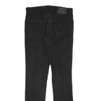 LEVI'S 510 Mens Slim Black Denim Dark W30 L32 Stretch Cotton Blend Jeans