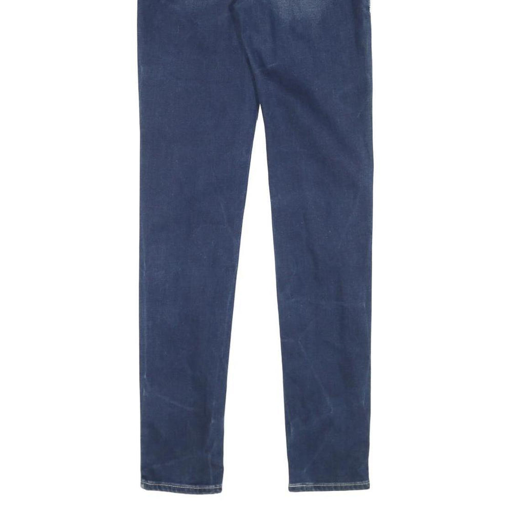 LEVI'S Womens Slim Blue Denim Jeans W24 L30 Zip Stylish Cotton Blend