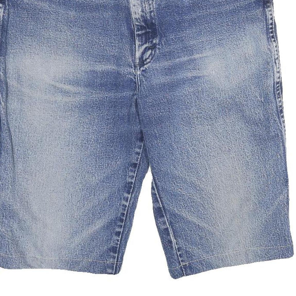WRANGLER Mens Denim Blue Casual Shorts L W32 Classic Fit Cotton Blend
