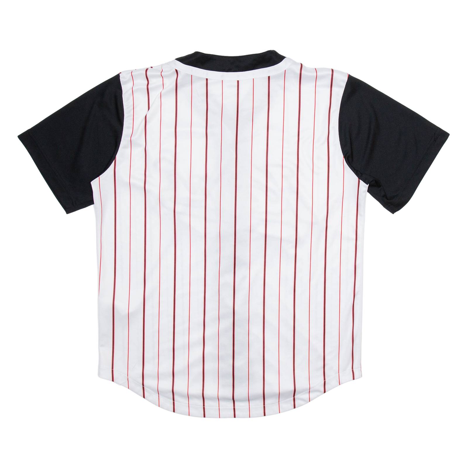 KARL KANI Mens Jersey White Button Neck M
