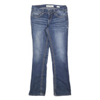 BKE Womens Blue Regular Fit Bootcut Denim Light Wash W32 L32 Stylish Casual