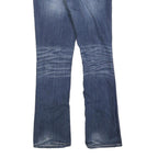 BKE Womens Blue Regular Fit Bootcut Denim Light Wash W32 L32 Stylish Casual