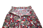 PENDLETON Womens Shorts White Navy & Red Golf Print S W27 Casual Cotton