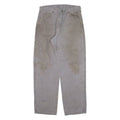 DICKIES Carpenter Workwear Mens Trousers Grey Relaxed Straight W32 L30