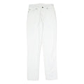 LEVI'S Mens Slim White Jeans Cotton Zip W28 L31 Classic Comfort Everyday