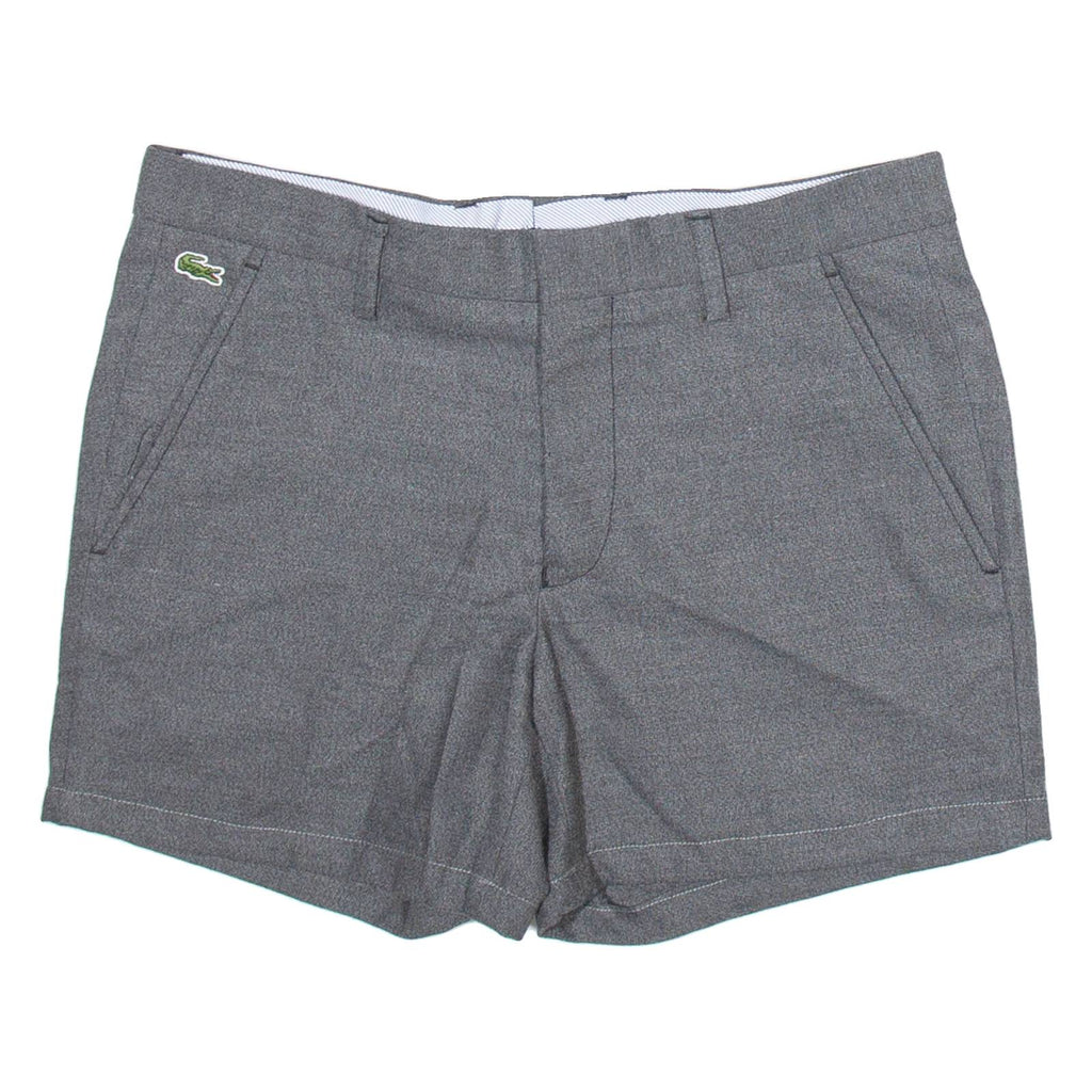 LACOSTE Womens Chino Shorts Grey M W32