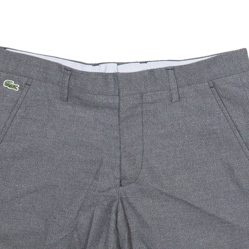 LACOSTE Womens Chino Shorts Grey M W32