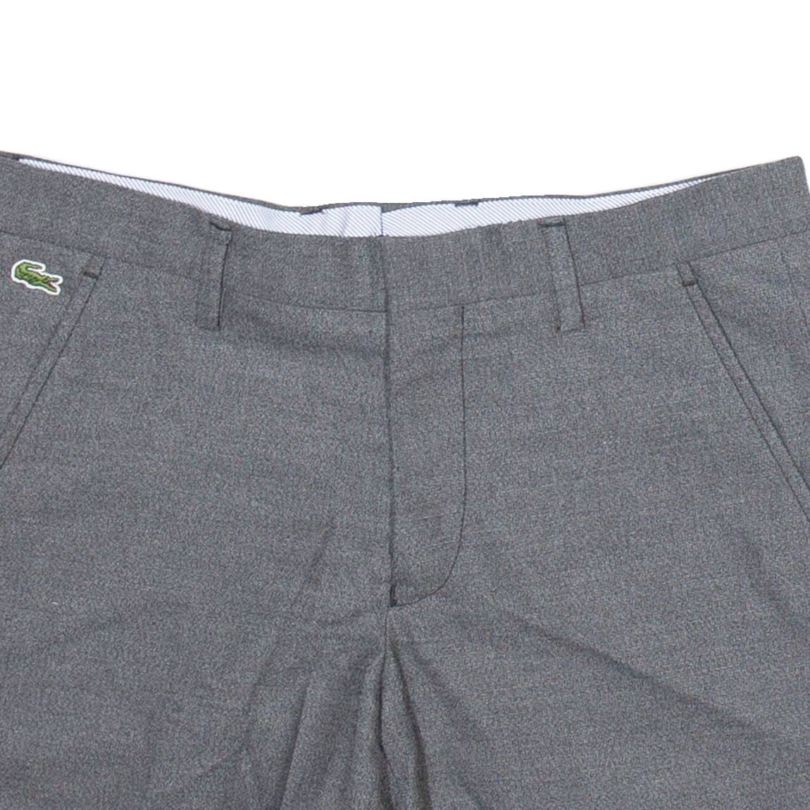 LACOSTE Womens Chino Shorts Grey M W32
