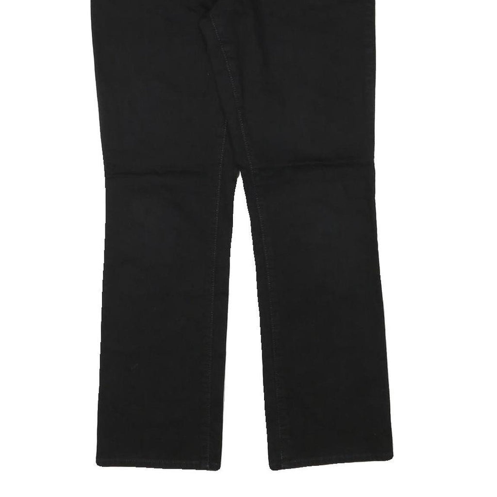 LEVI'S Womens Black Regular Straight Denim Jeans W28 L29 Classic Cotton Blend