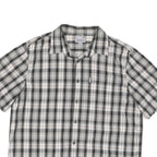 CARHARTT Mens Grey & White Checked Cotton Blend Shirt XL Casual Workwear