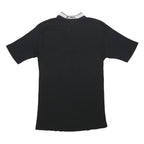 FILA Mens Black Cotton Logo Collar Short Sleeve Polo Shirt XS Classic Sport