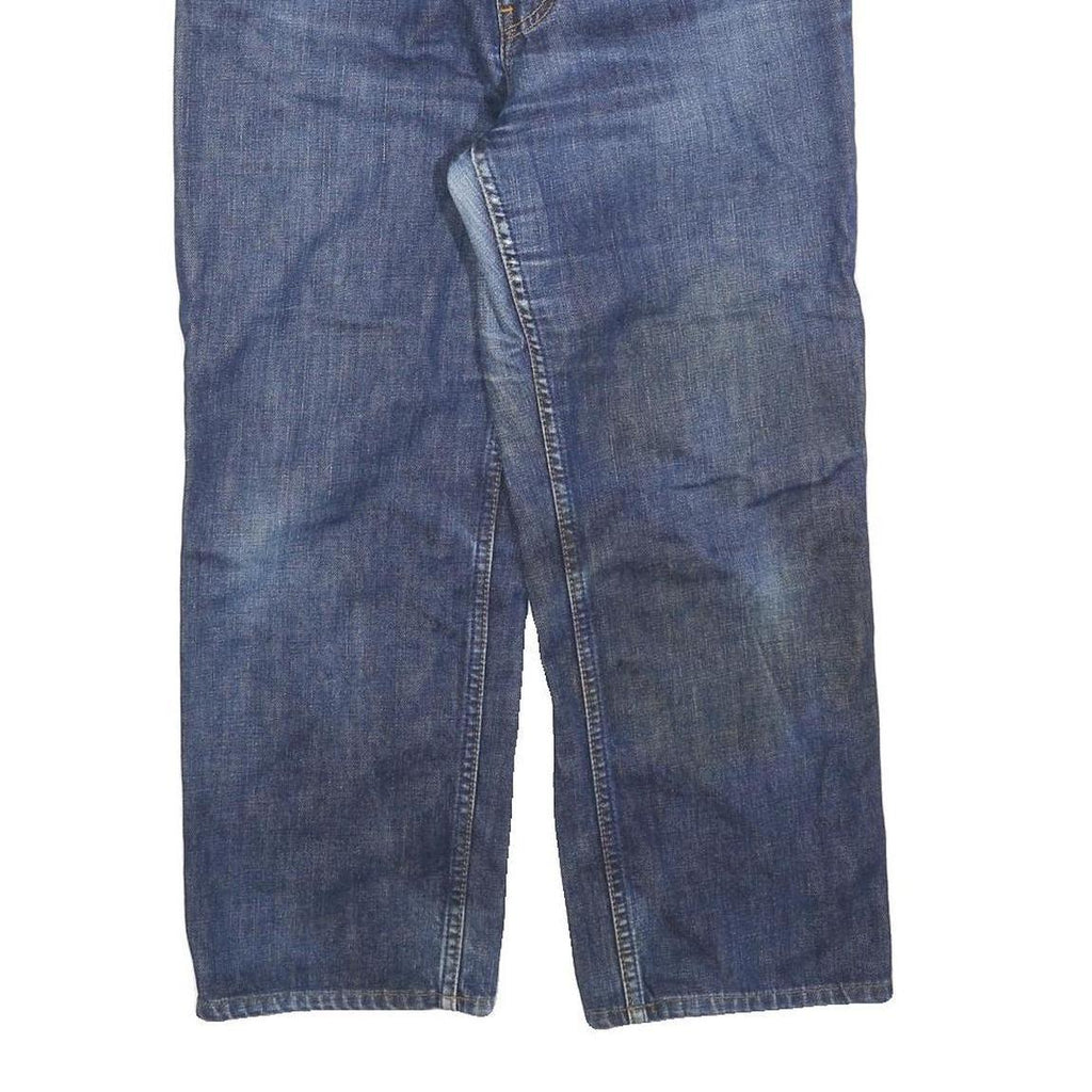 LEVI'S Womens Blue Regular Straight Denim Medium W28 L25 Jeans