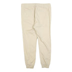 CLOCKHOUSE Mens Slim Beige Drawstring Trousers W34 L27 Casual Cotton Blend