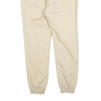 CLOCKHOUSE Mens Slim Beige Drawstring Trousers W34 L27 Casual Cotton Blend