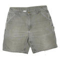 CARHARTT Mens Shorts Grey Casual Cotton Blend L W36 Utility Workwear