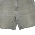 CARHARTT Mens Shorts Grey Casual Cotton Blend L W36 Utility Workwear