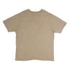 CARHARTT Mens Beige Pocket T-Shirt XL Short Sleeve Crew Neck Classic Cotton
