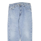 CARHARTT Mens Regular Fit Straight Leg Denim Light Blue W36 L29 Workwear Jeans