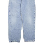 CARHARTT Mens Regular Fit Straight Leg Denim Light Blue W36 L29 Workwear Jeans