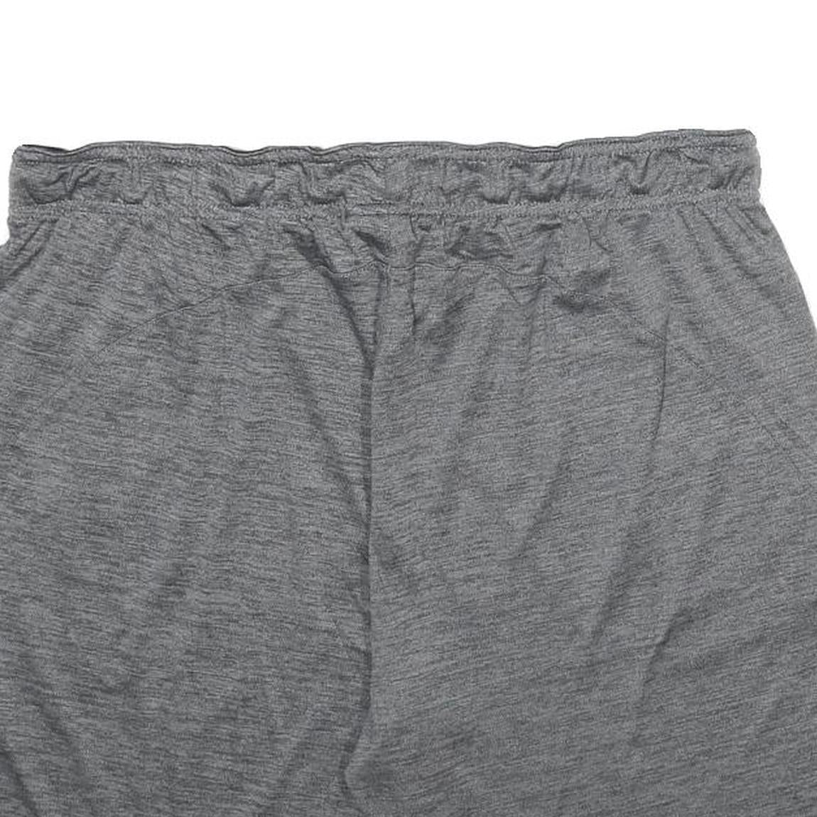 REEBOK Mens Shorts Grey Sports Casual L W32 Lightweight Polyester