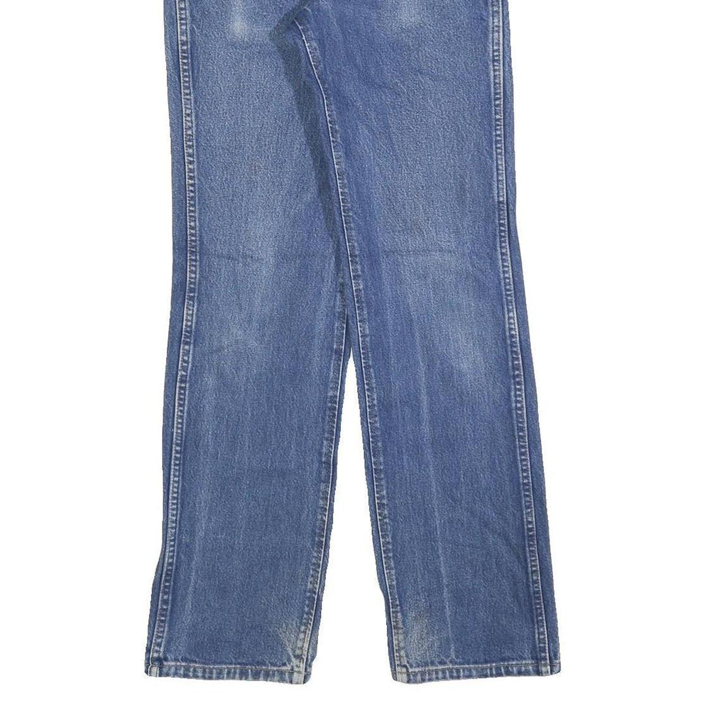 WRANGLER Mens Blue Regular Fit Straight Denim Light W29 L32 Classic Zip Jeans