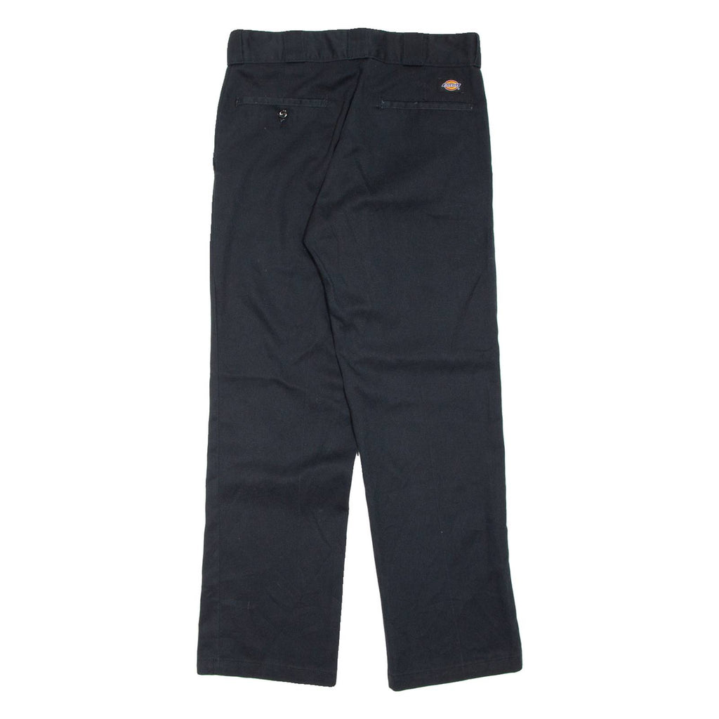 DICKIES Chino Mens Trousers Black Regular Straight W30 L30