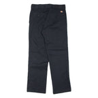 DICKIES Chino Mens Trousers Black Regular Straight W30 L30
