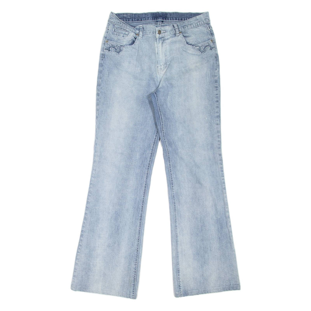 SERGEANT PEPER Womens Jeans Blue Regular Bootcut W29 L30