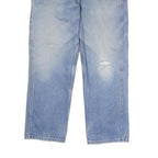 CARHARTT Mens Jeans Blue Relaxed Straight Denim Light W38 L30 Workwear