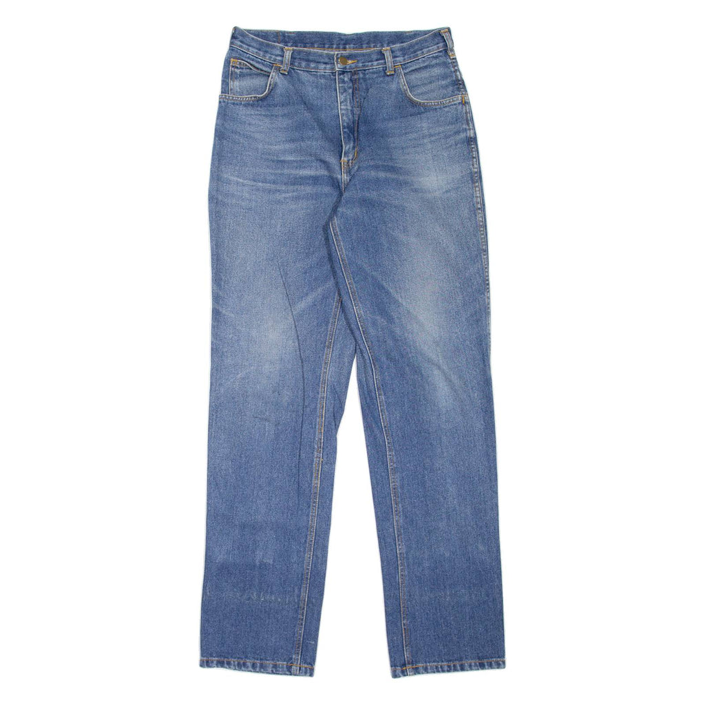 WERDIN Blue Classics Mens Jeans Blue Straight 90s Stone Wash W31 L34
