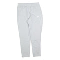 NIKE Mens Joggers White Slim Tapered L W32 L30 Sportswear Casual