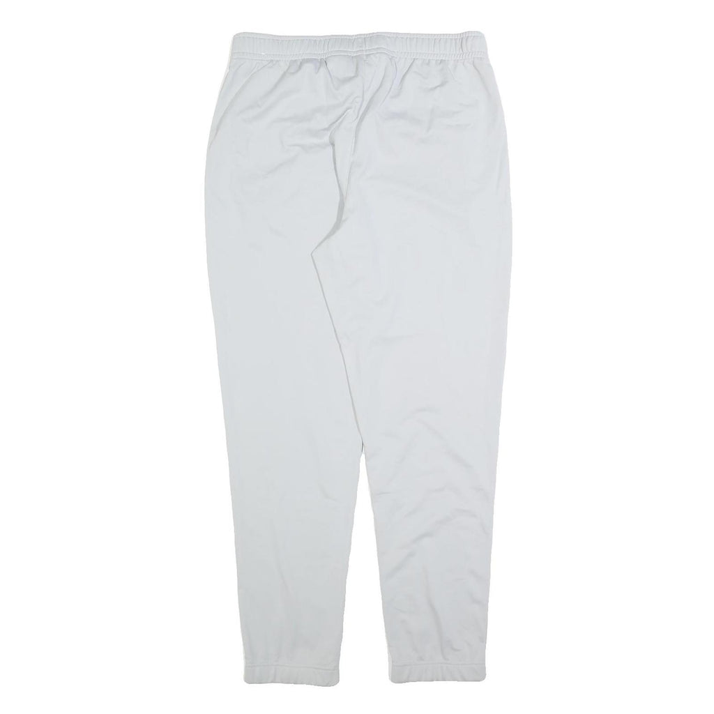 NIKE Mens Joggers White Slim Tapered L W32 L30 Sportswear Casual