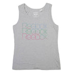 REEBOK Womens Vest Grey Sleeveless XL