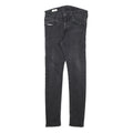 LEVI'S 519 BIG E Mens Jeans Black Slim Skinny Denim Medium W28 L29 Authentic