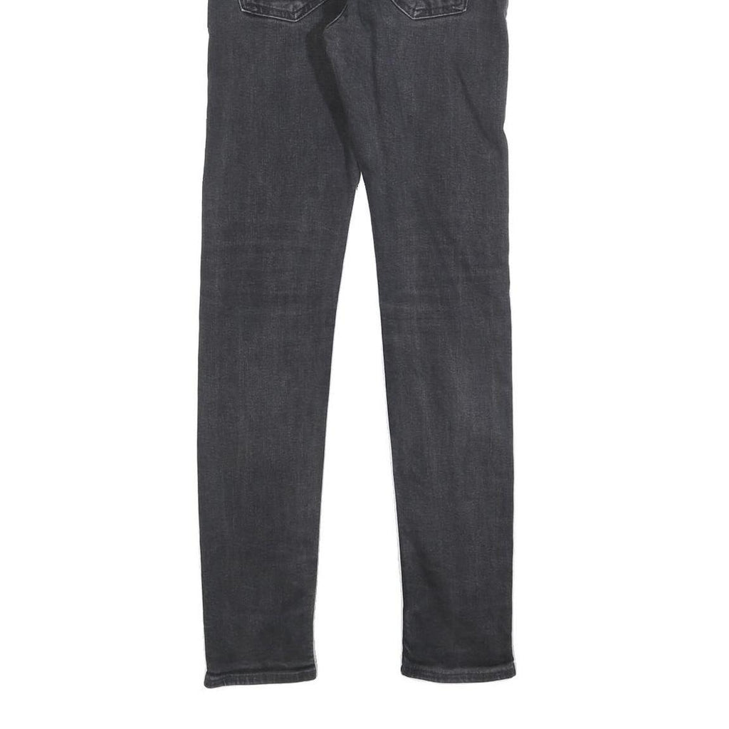 LEVI'S 519 BIG E Mens Jeans Black Slim Skinny Denim Medium W28 L29 Authentic