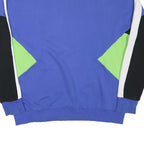 PUMA Mens Blue & Green Sweatshirt Crew Neck L Cotton Blend Pullover