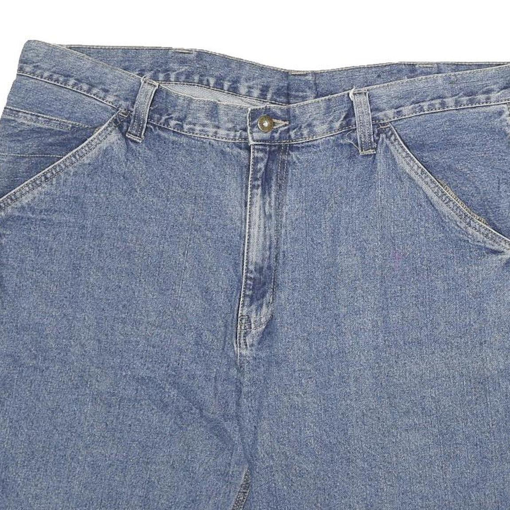 FADED GLORY Mens Denim Casual Shorts Light Blue 3XL W41 Cotton Blend