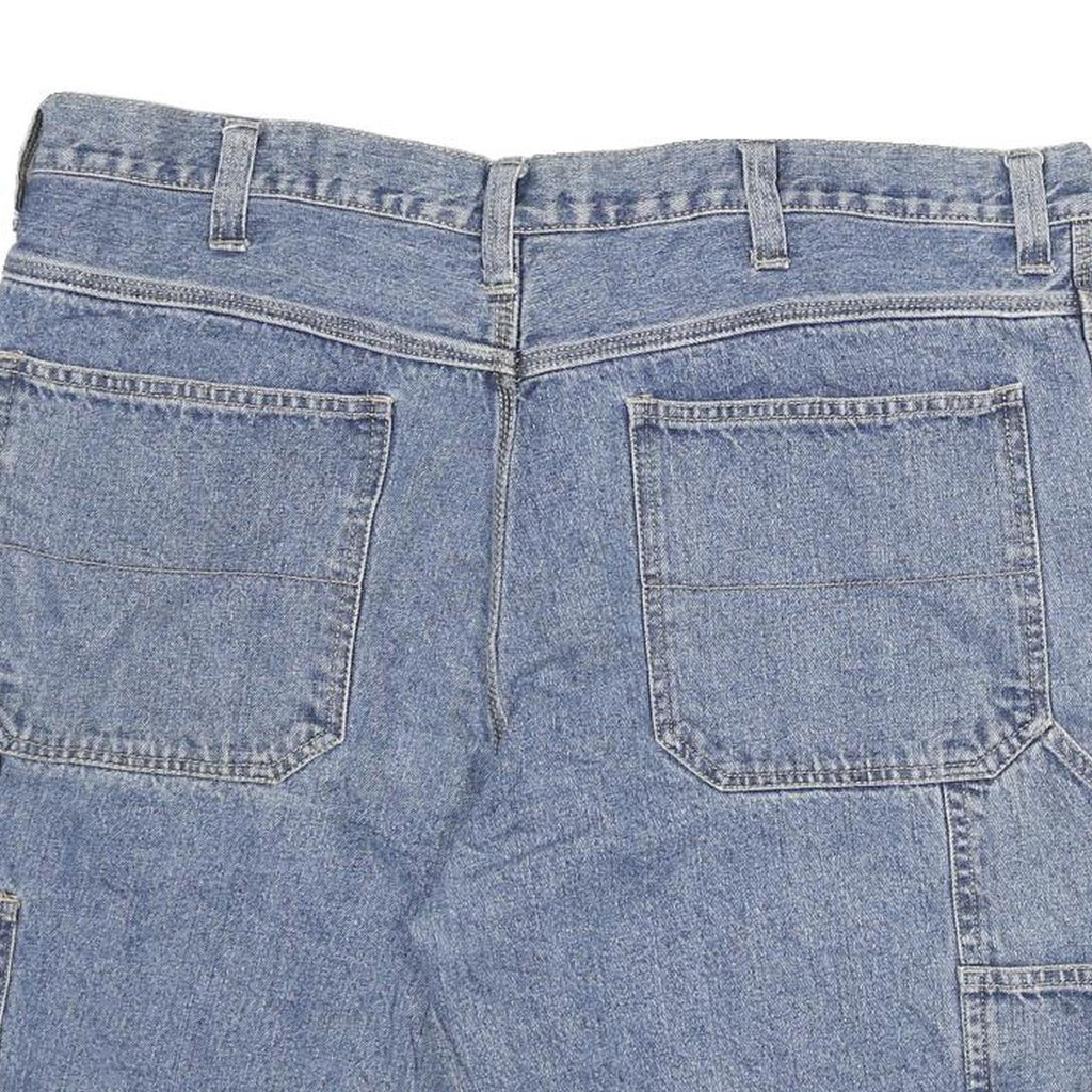 FADED GLORY Mens Denim Casual Shorts Light Blue 3XL W41 Cotton Blend