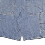 FADED GLORY Mens Denim Casual Shorts Light Blue 3XL W41 Cotton Blend