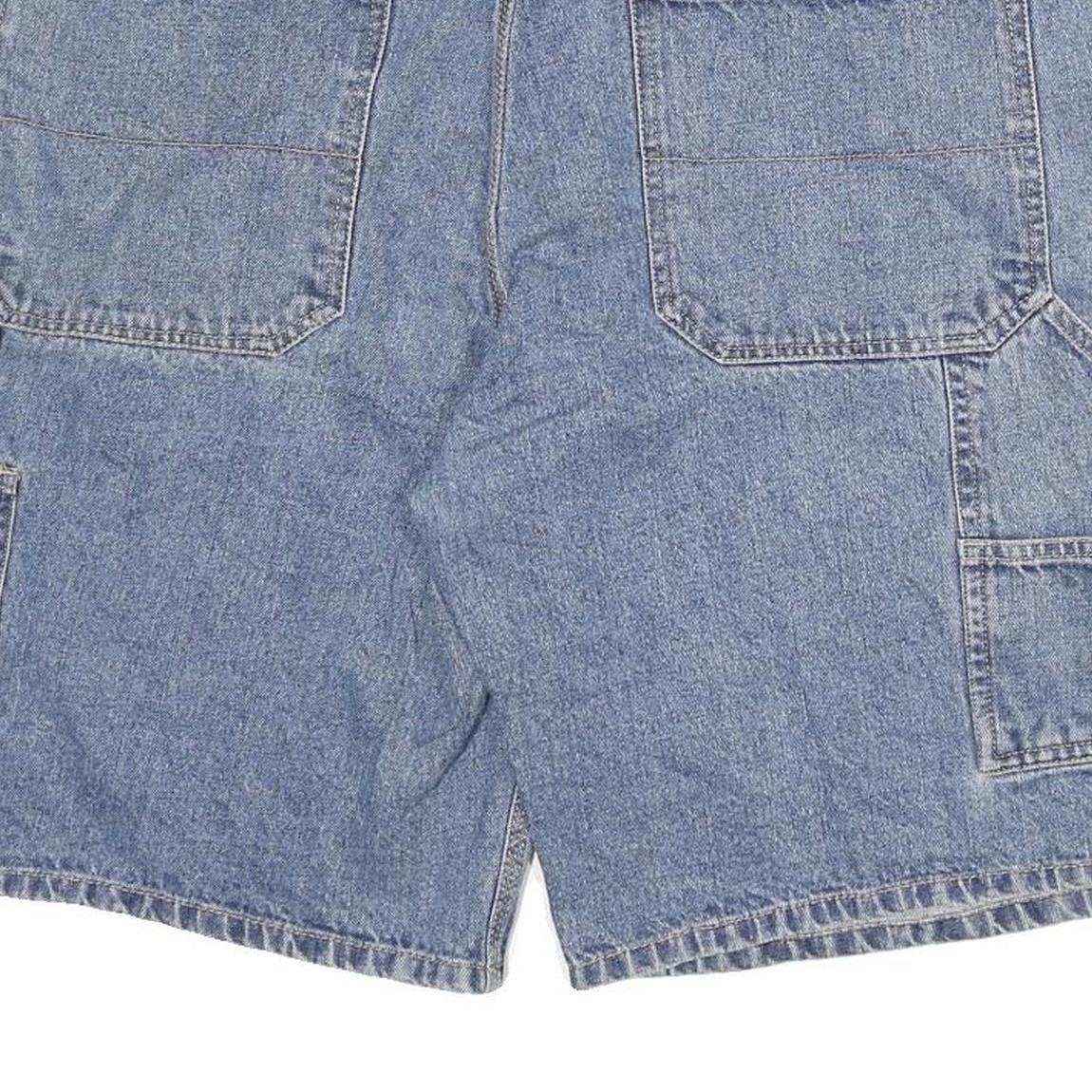 FADED GLORY Mens Denim Casual Shorts Light Blue 3XL W41 Cotton Blend