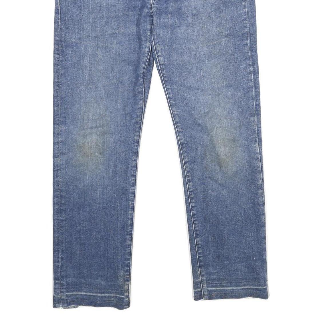 LEVI'S 502 BIG E Mens Jeans Blue Regular Straight Denim Medium W30 L27 Classic