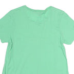 BODEN Womens Green Cotton Basic Short Sleeve Crew Neck Top M Relaxed Fit