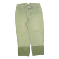 PROS BY CH Womens Jeans Green Relaxed Straight Denim Rinse W34 L28 Stylish