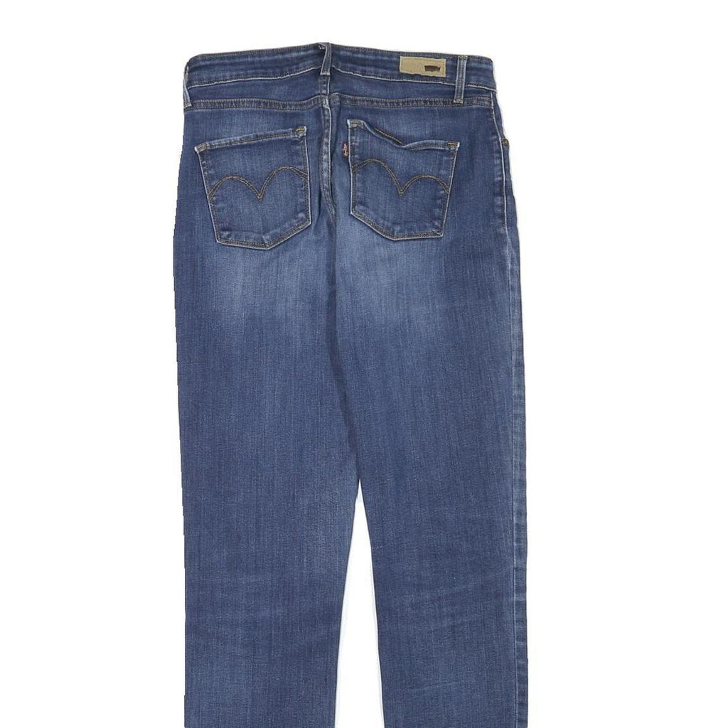 LEVI'S Womens Jeans Blue Slim Skinny Denim Medium W27 L31 Stylish Comfortable