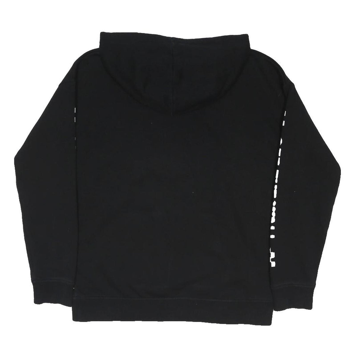 VANS Mens Black Hoodie M Cotton Blend Pull Over Sweatshirt